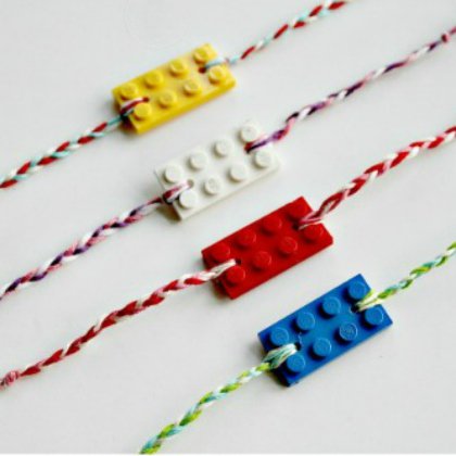 DIY Bracelets For Kids LEGO Bricks Bracelet Craft for Kids