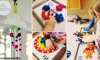 15 Lovely Pom Pom crafts for kids