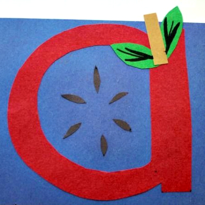 Apple Crafts & Activities for Preschool Apple Crafted From its Very Letter