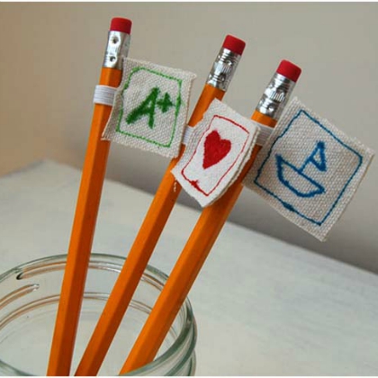 Tags pencil decoration crafts