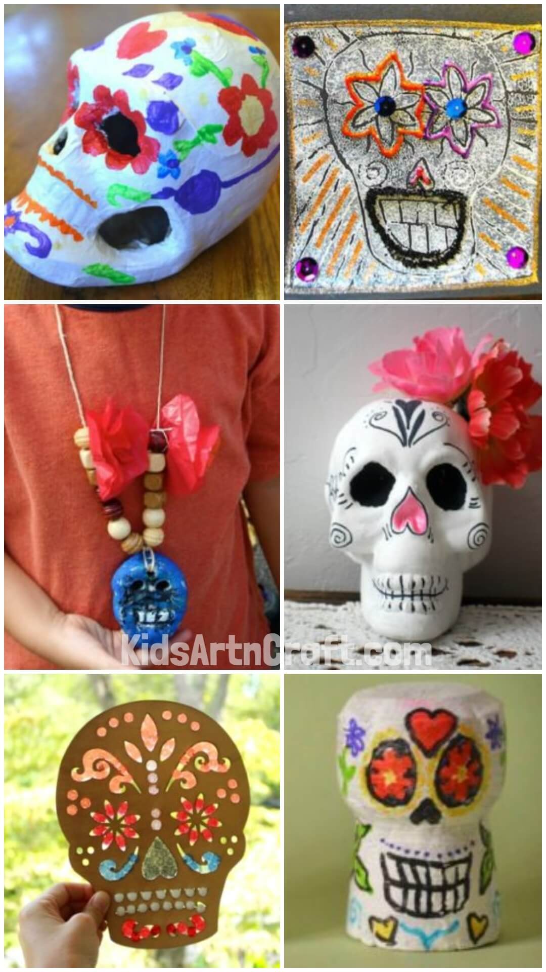 Easy Day of the Dead DIY Crafts Project for Kids