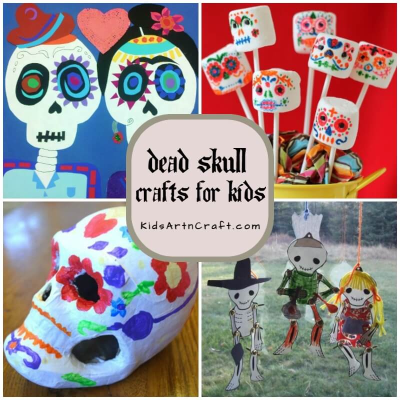 Easy Day of the Dead DIY Crafts Project for Kids