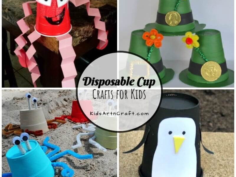 Disposable Cup Crafts for Kids