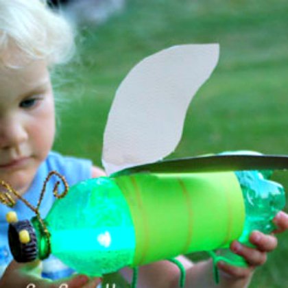 Pop Bottle Craft Make simple waste bottles alluring and attractive by making this Pop bottle craft.
