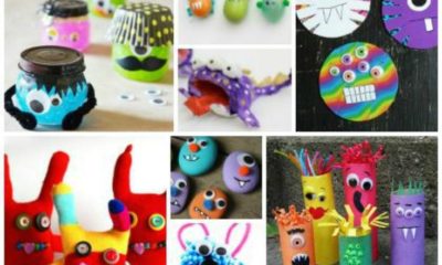 24 Crazy Monster Crafts for Kids