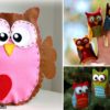 Kids Craft: No Sew Felt Owl Finger Puppets