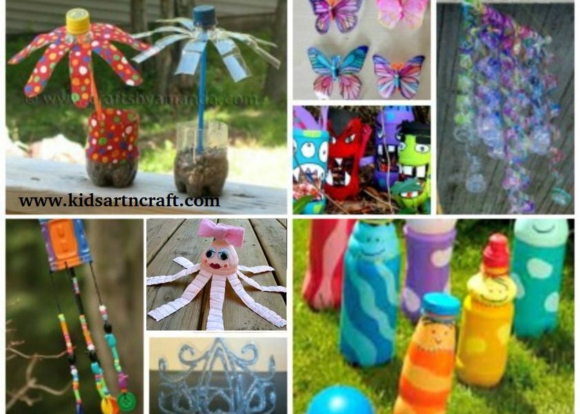 24 DIY Plastic Bottle Craft Ideas for Kids Kids Art & Craft
