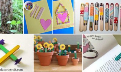 20 Lovely and Fun Popsicle Stick Crafts for Kids!