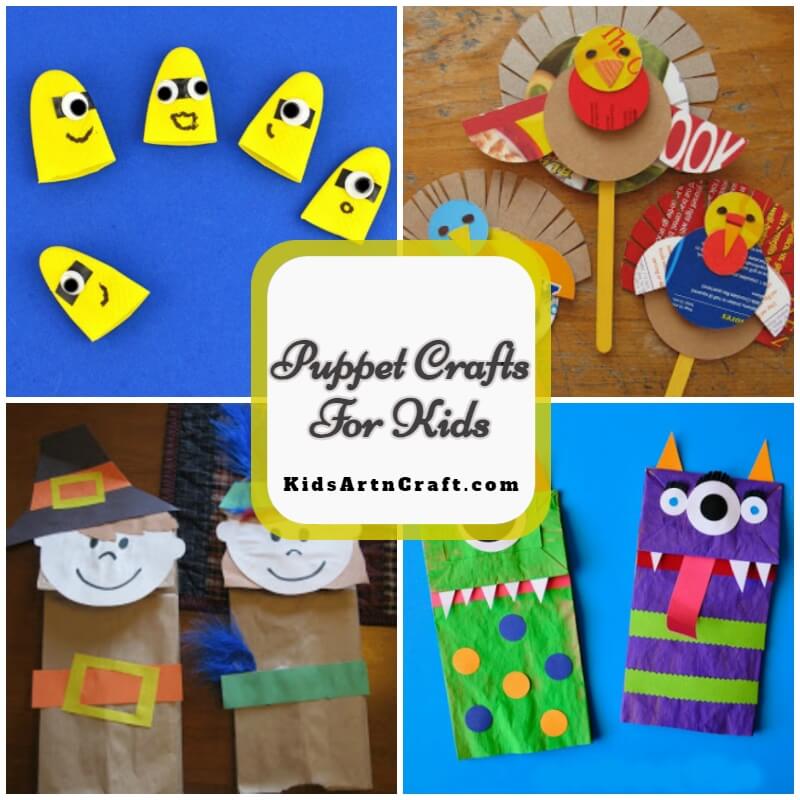 Playful Puppet Crafts For Kids