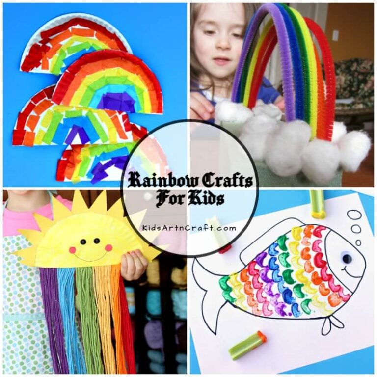 20+ Rainbow Crafts and Activities for Kids - Kids Art & Craft