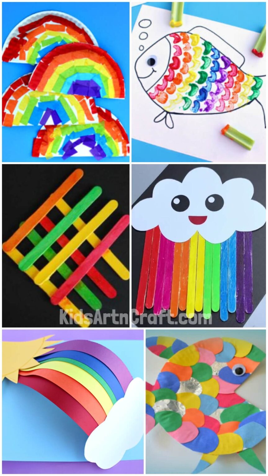 20+ Rainbow Crafts and Activities for Kids - Kids Art & Craft