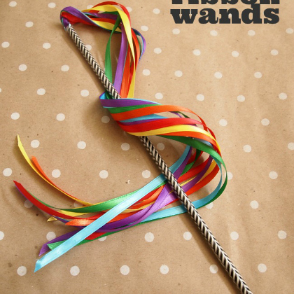 Rainbow Magic Wand Craft Activity For Toddlers