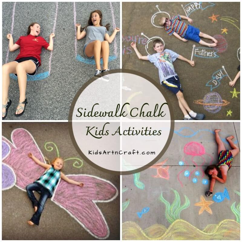 Sidewalk Chalk Activities That’ll Keep Kids Entertained for Hours