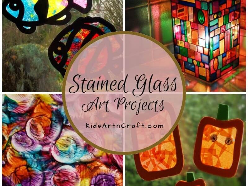 Beautiful Stained Glass Art Projects for Kids