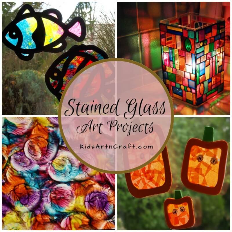 Beautiful Stained Glass Art Projects for Kids