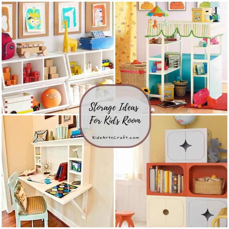 15 Awesome Storage Ideas For Kids Room