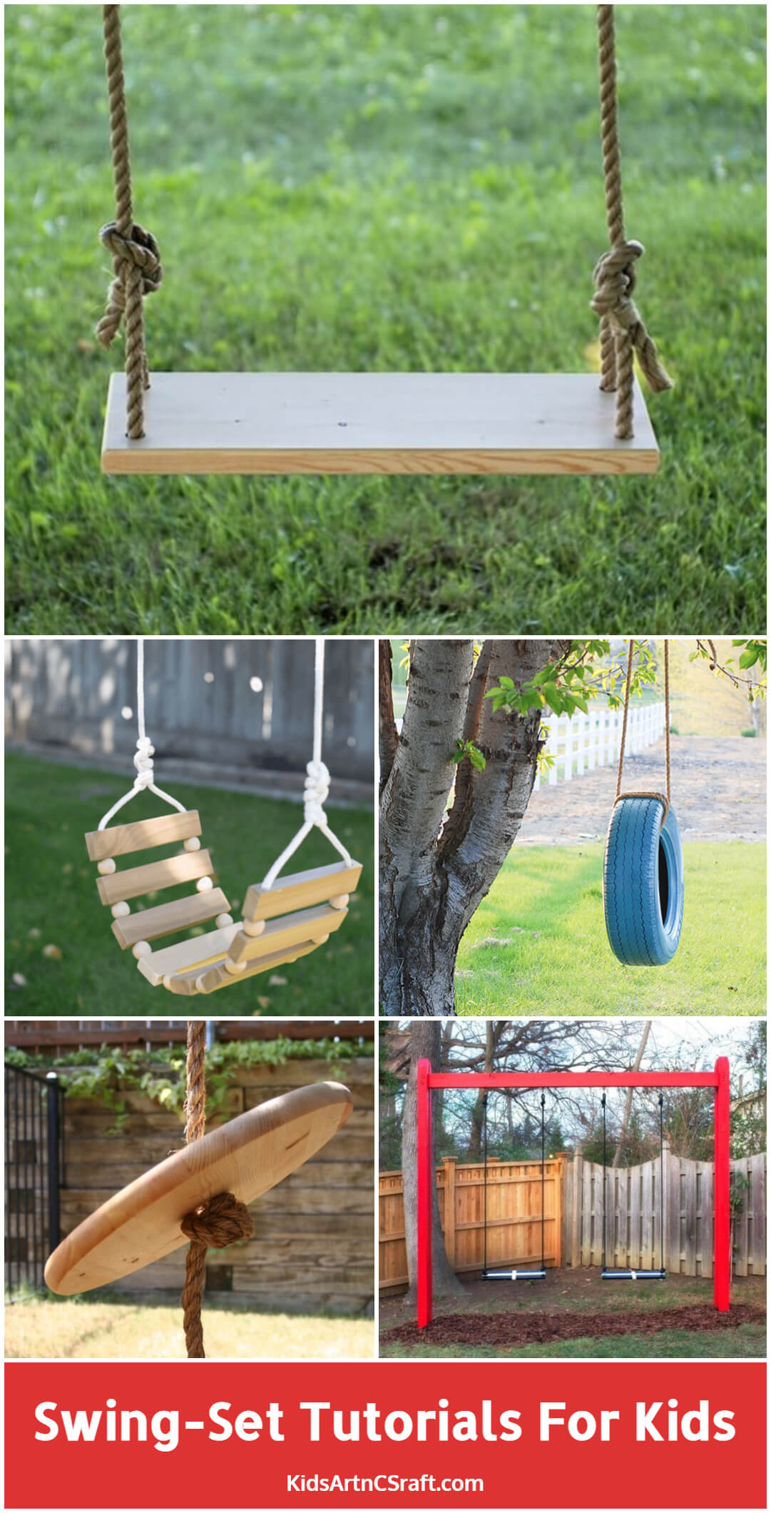 DIY Swing-Set Tutorials for Kids