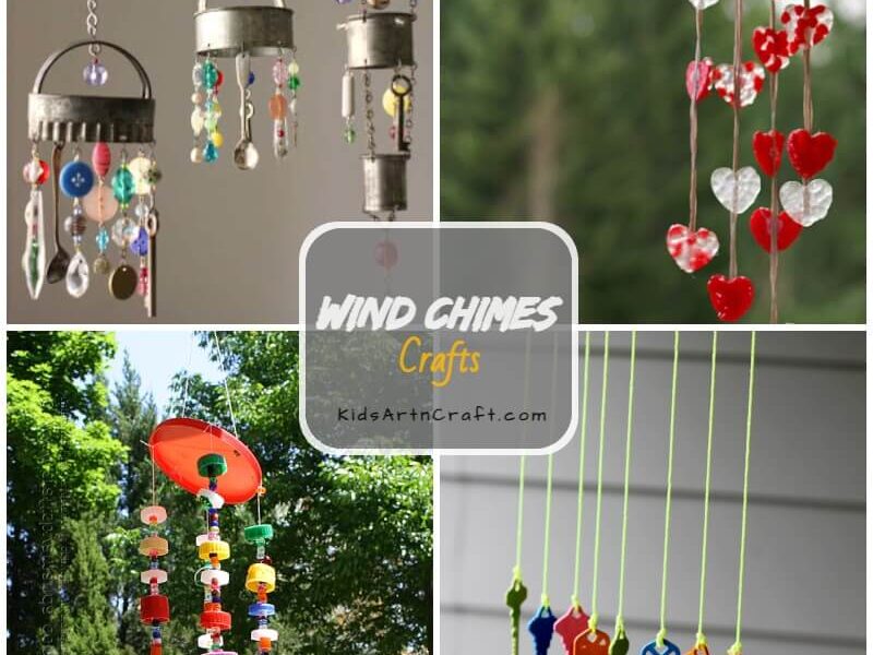 DIY Homemade Wind Chimes Crafts for Kids
