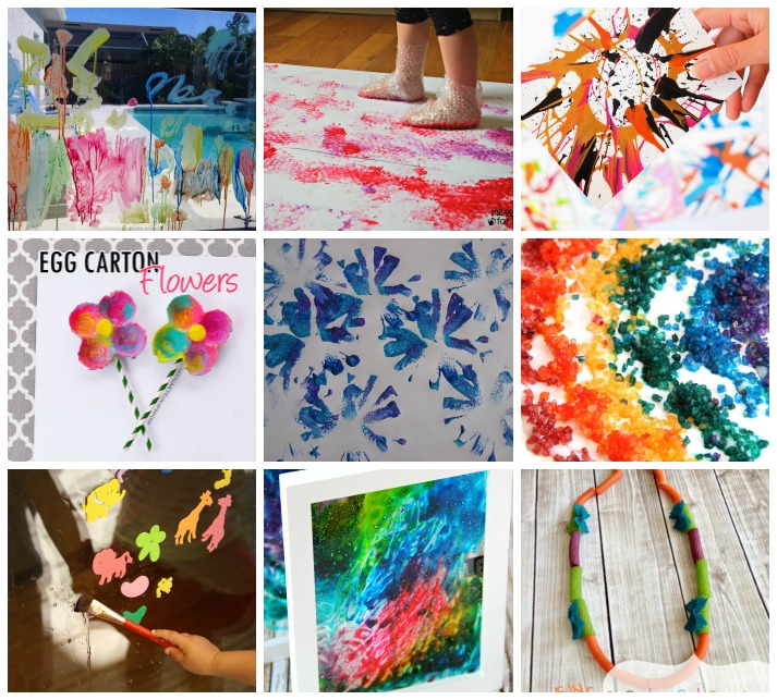 21 Easy Art Activities For Toddlers - Kids Art & Craft