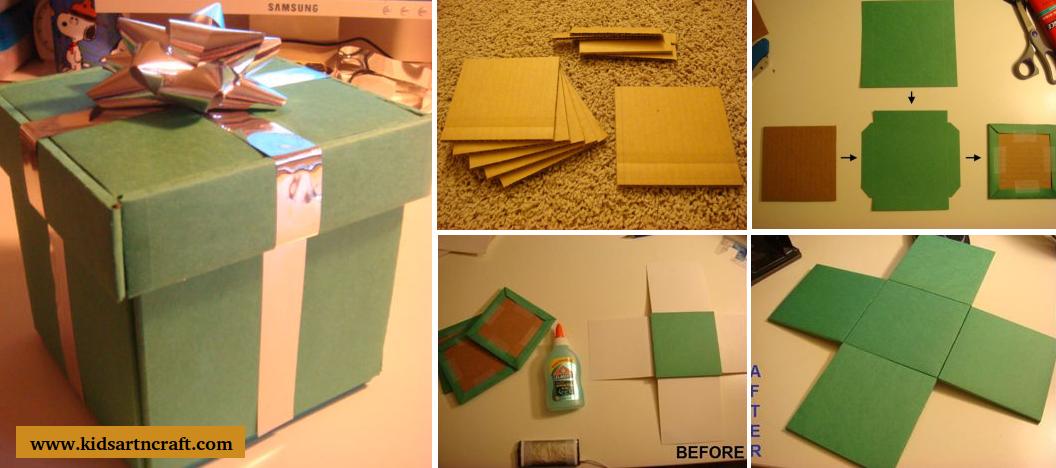 How to Make an Explosion Box - DIY Paper Crafts