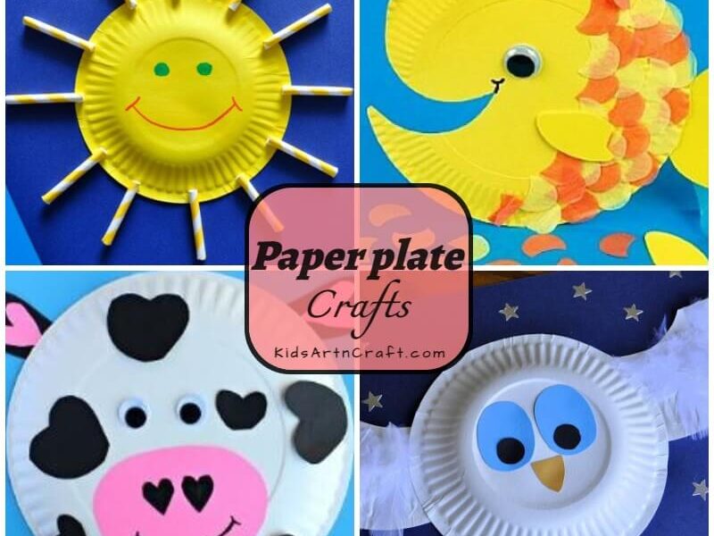 Creative Paper Plate Crafts & Activities For Kids