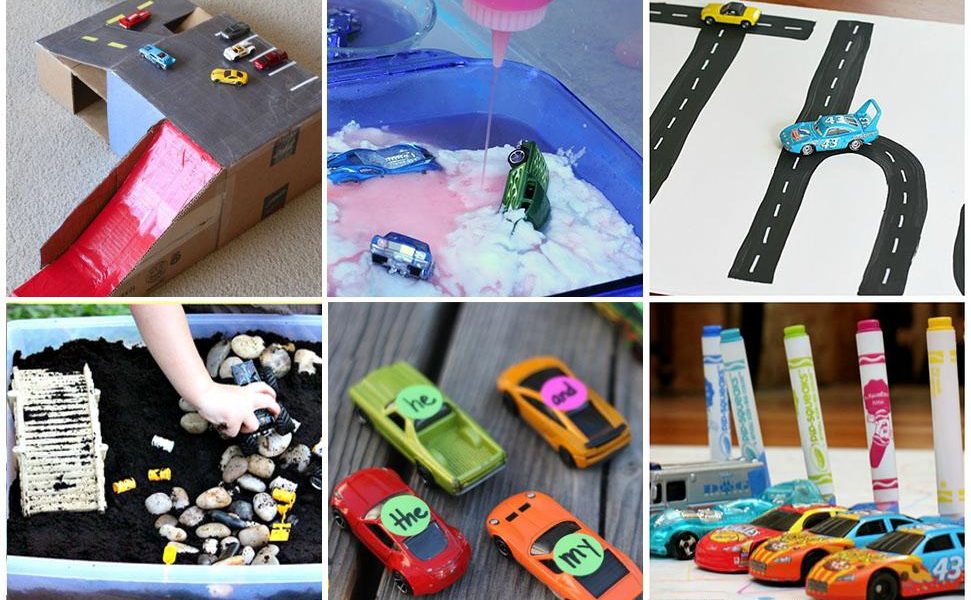 15+ Toy Car Activities for Kids