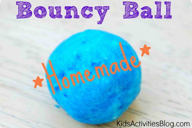DIY FOR KIDS {MAKE A BOUNCY BALL}