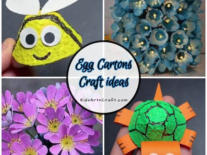 Creative Egg Cartons Craft ideas