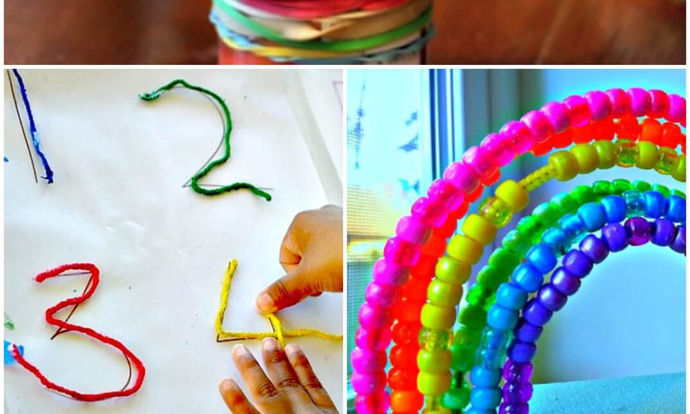 10+ Fine Motor Activities for Toddlers - Kids Art & Craft