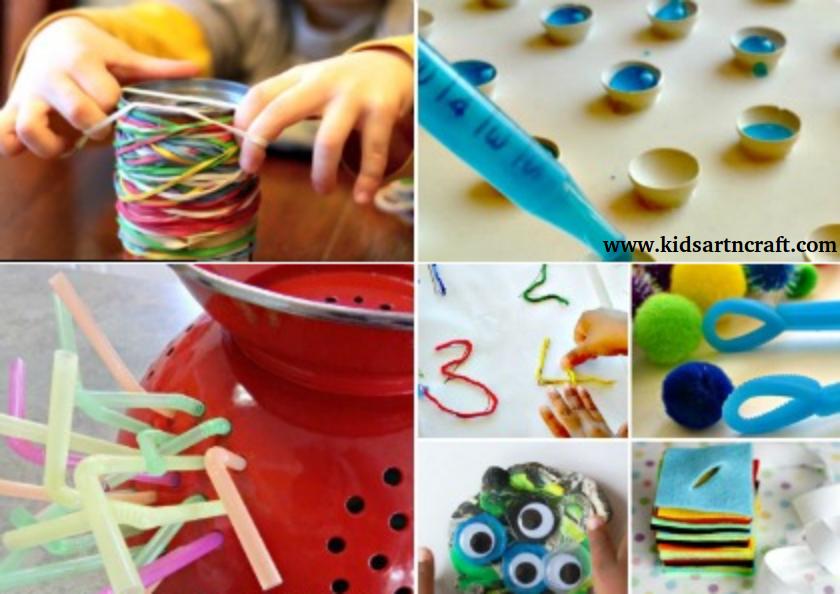10+ Fine Motor Activities for Toddlers