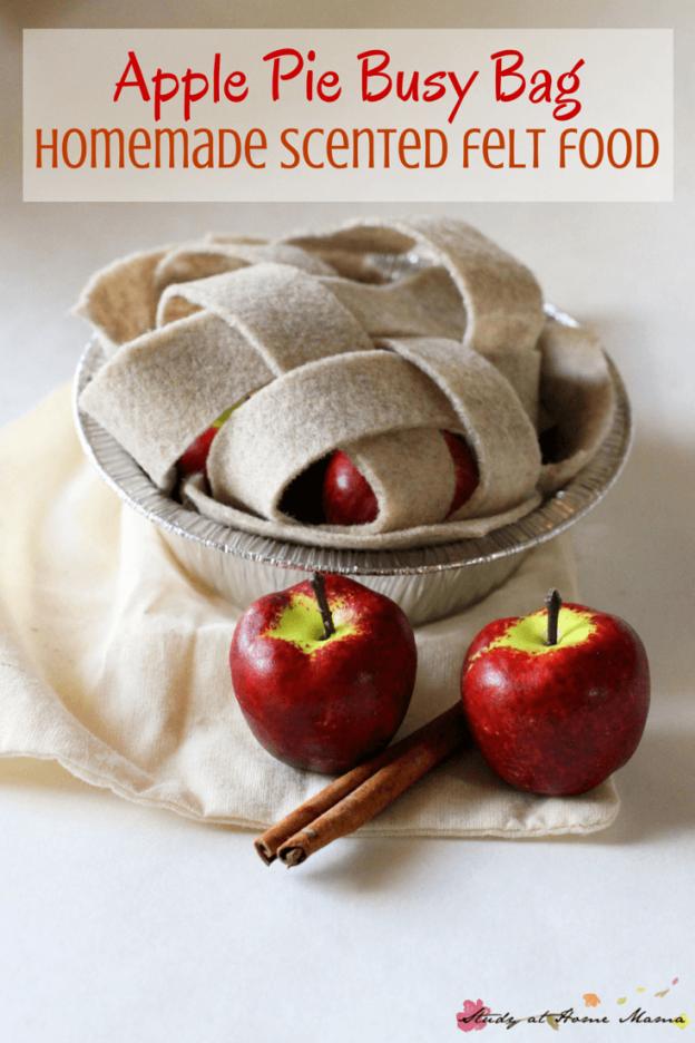 Homemade Apple Pie Busy Bag