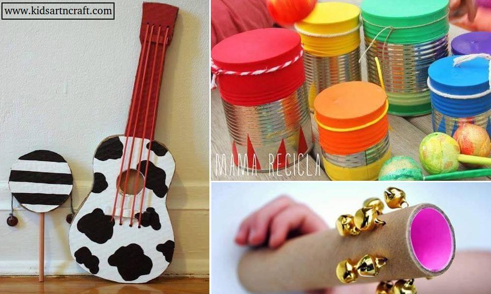 15+ Musical Instrument Crafts for Kids