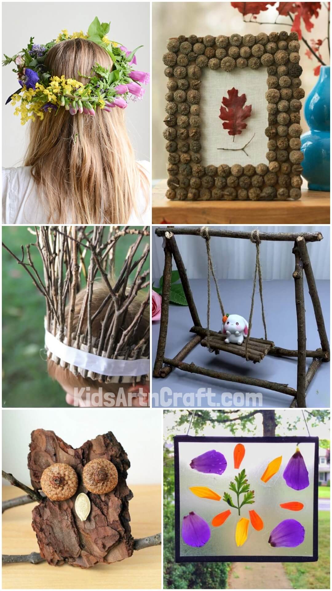 Nature Inspired Crafts Activities for Kids