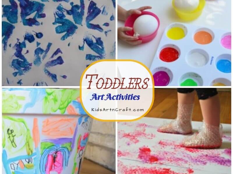 Easy Art Activities For Toddlers