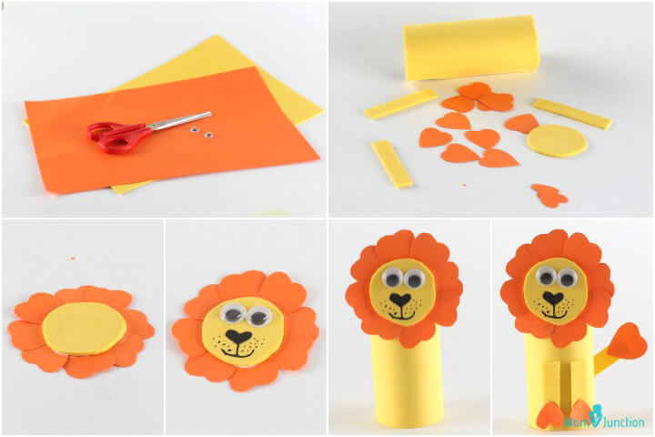 How to Make Easy Paper Animal Crafts For Kids - Kids Art & Craft