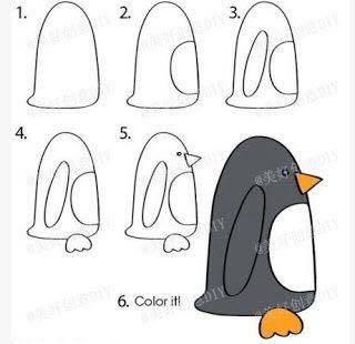 Easy to Draw Penguin