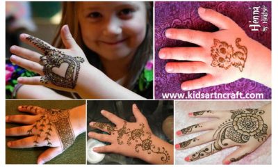 Mehndi designs for kids | Kids Henna Designs Collection