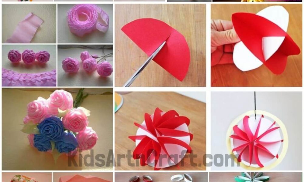 Step by Step Paper Crafts Ideas for Kids