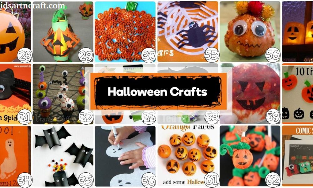 70+ Halloween Craft Ideas for Kids