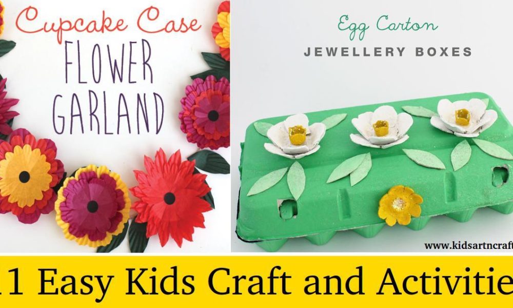 Easy Kids Crafts and Activities - Step by step (Tutorials)