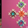 DIY Recycled Plastic bottle flowers with Popsicle sticks decoration