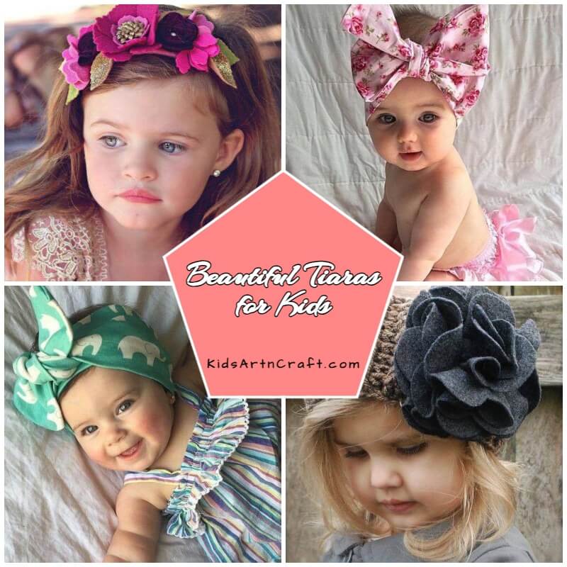 Beautiful Tiaras for Your Daughter - Bows And Headbands for Children
