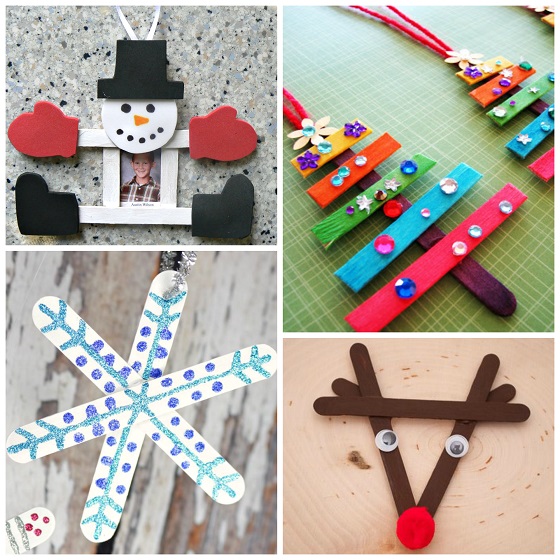 Christmas Popsicle Stick Crafts for Kids