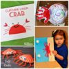 Crab Crafts for Kids to Make - Paper Plate Crafts, Handprint & More