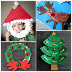 25 Paper Plate Christmas Crafts for Kids Kids Art Craft
