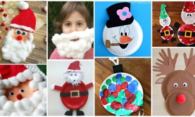 25 Paper Plate Christmas Crafts for Kids