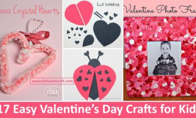 17 Easy Valentine’s Day Crafts for Kids