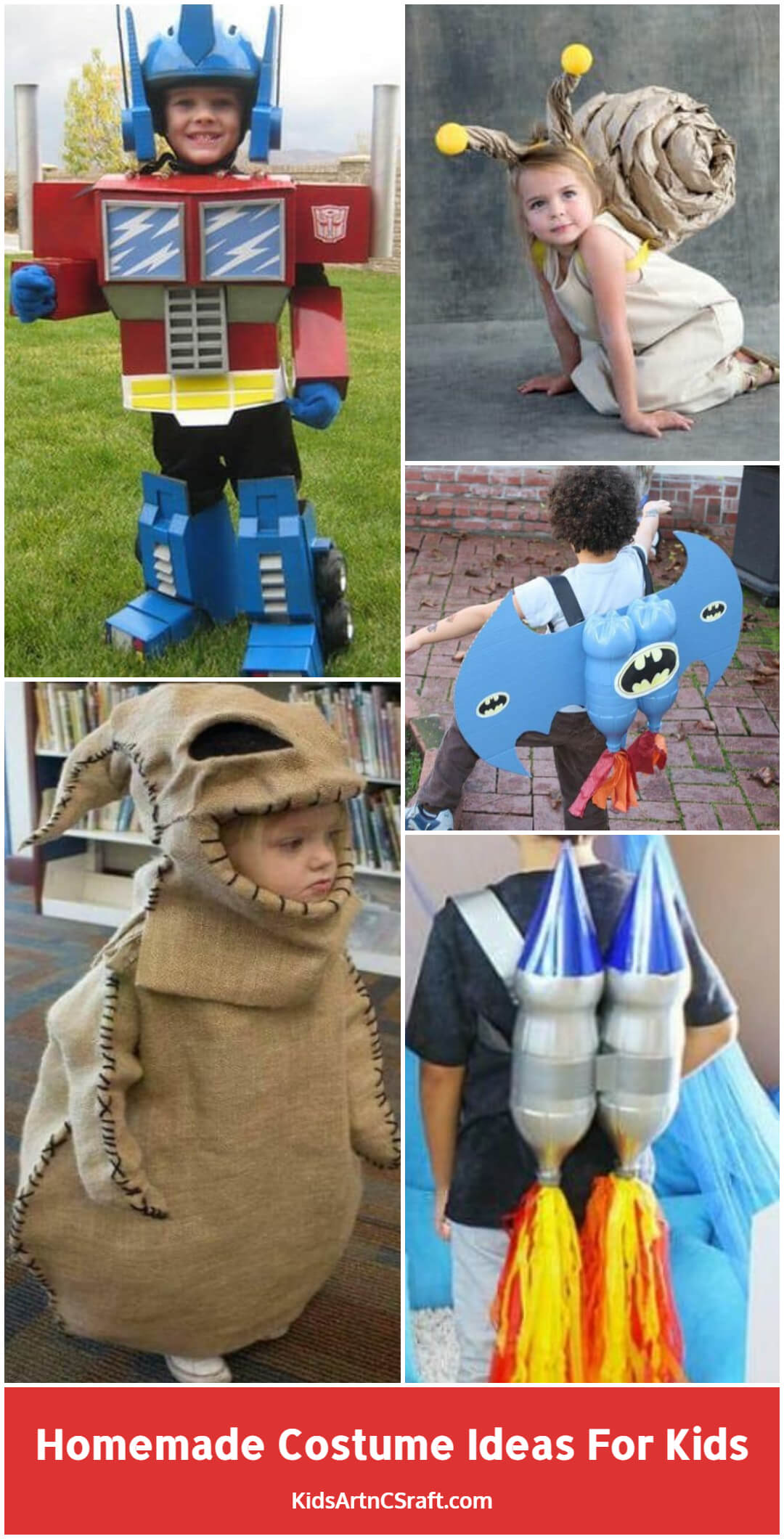 Homemade Costume Ideas for Kids - Kids Art & Craft