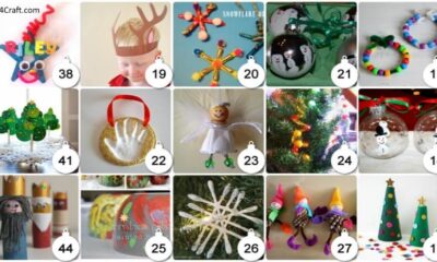 65+ Christmas Crafts for Kids that Anyone Can Make