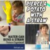 Scientific Crafts for Toddlers Using Straws - Cool Science Projects